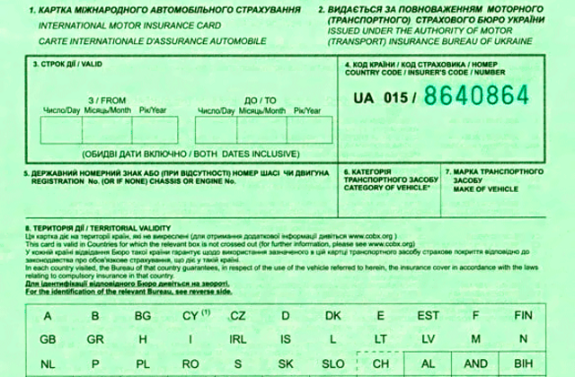 Зелена карта